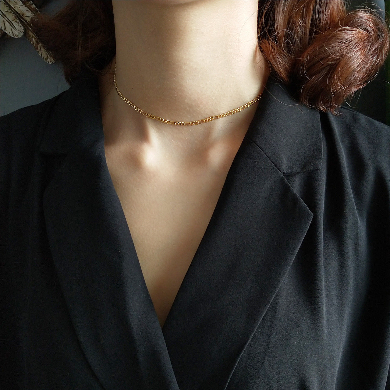 Gold Fine Chain | Woman Necklace | Soft Glow Necklace Ladibelle