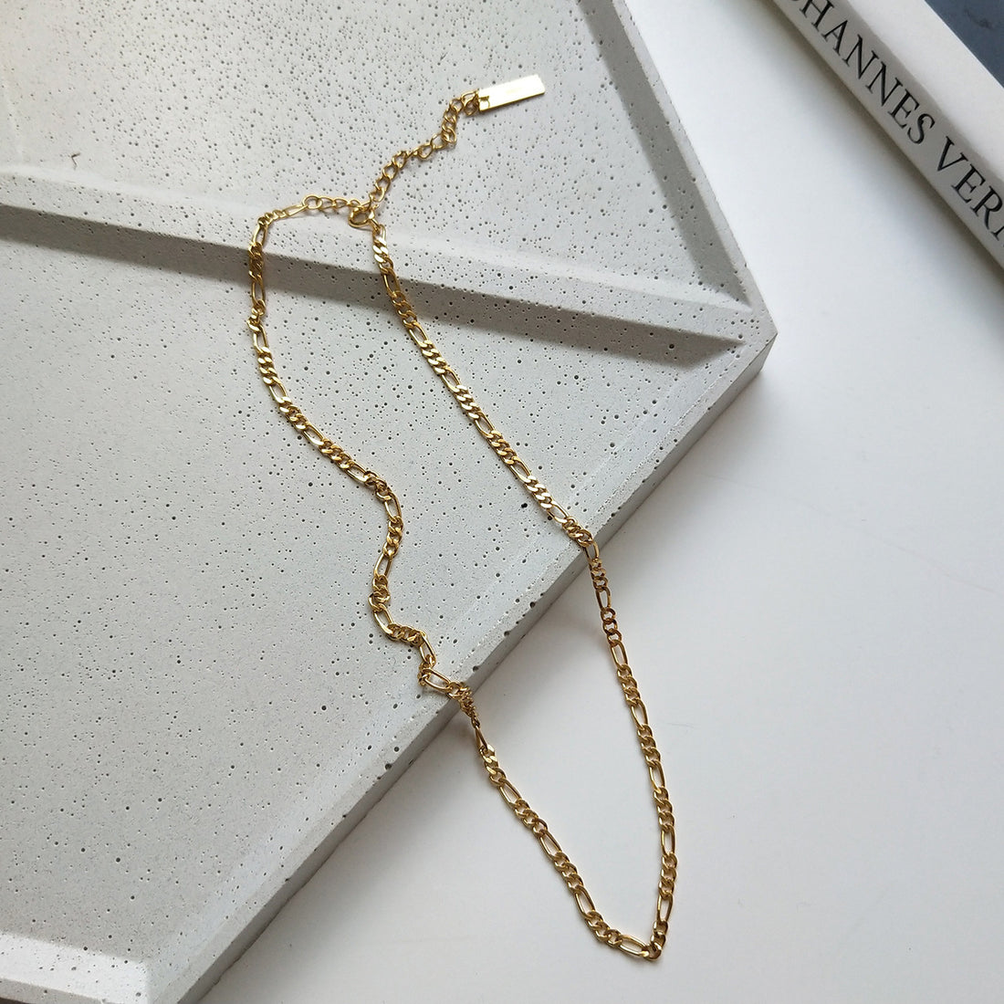 Gold Fine Chain | Woman Necklace | Soft Glow Necklace Ladibelle