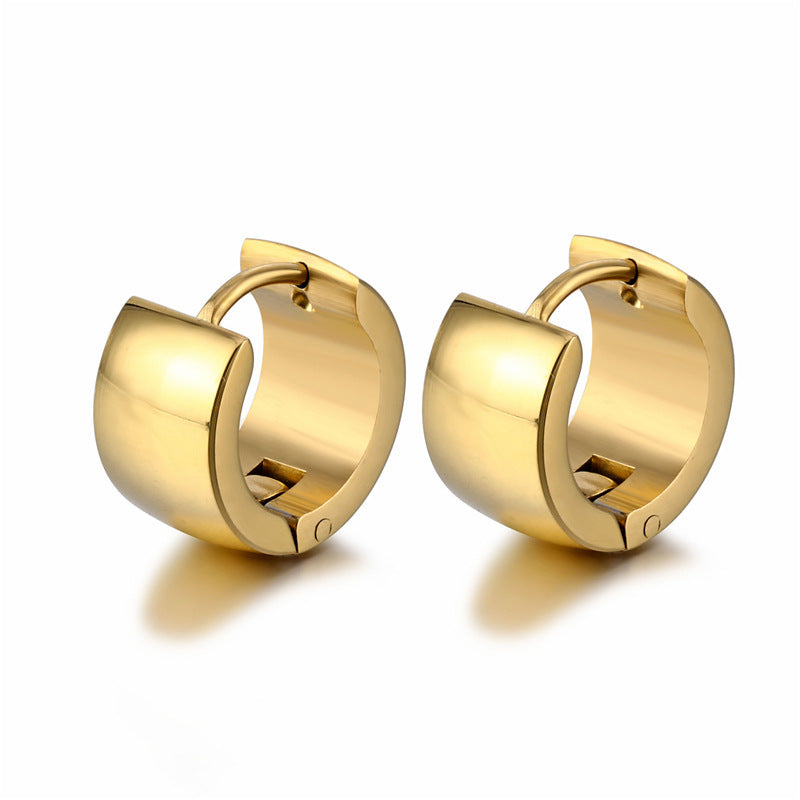 Mini Gold & Silver Hoop Stud | Woman Earrings | Aurora Mini Hoops Ladibelle