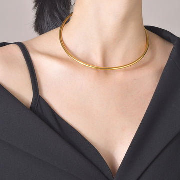 Gold & Silver Choker | Woman Collar Necklace | Eclipse Collar Ladibelle