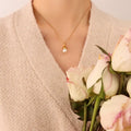 Baroque Pearl Cascade Necklace