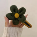 Blooming Meadow Hair Clip - Green Accessories