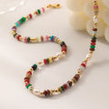 Colorful Bohemian Beaded Necklace