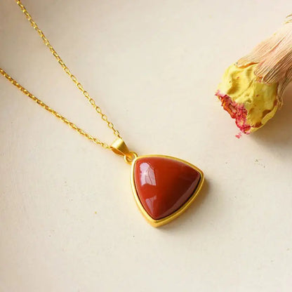 Crimson Nature’s Elegance Necklace