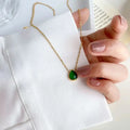 Enchanting Emerald - Necklace