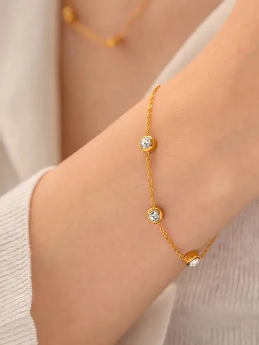 Gilded Sparklestone Bracelet