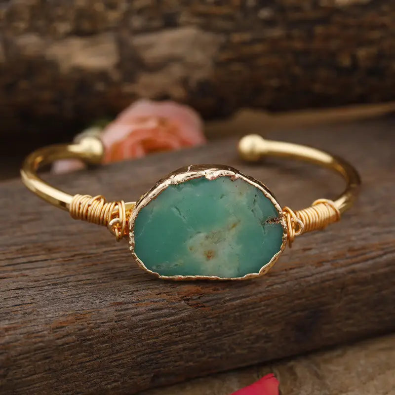 Jade Essence: Handcrafted Natural Bracelet