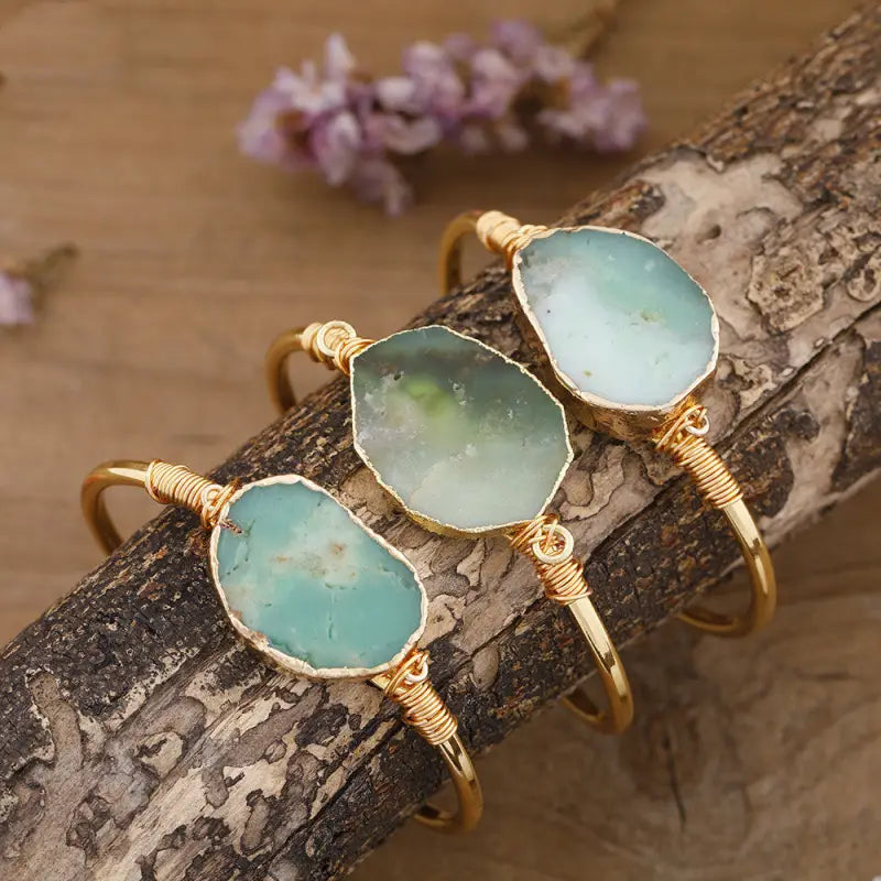 Jade Essence: Handcrafted Natural Bracelet