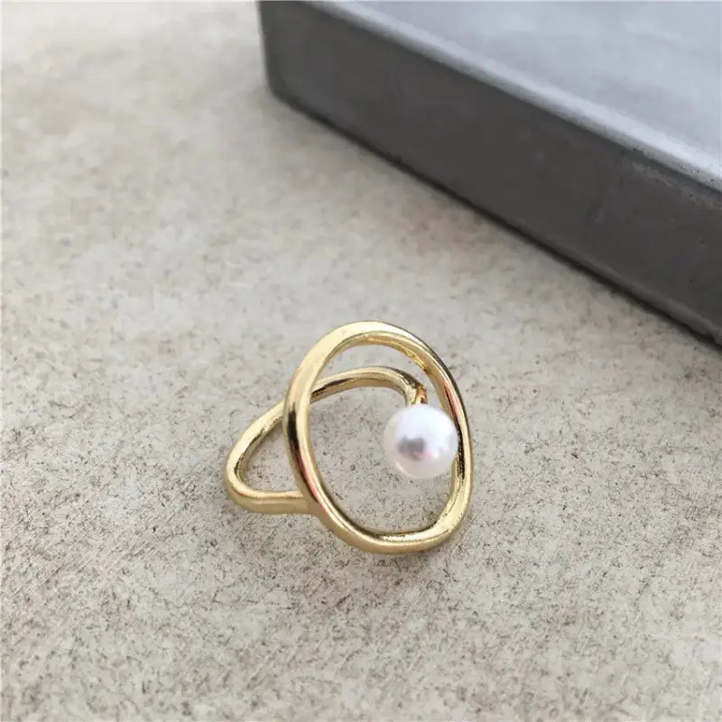 Opulent Pearl Vintage Ring