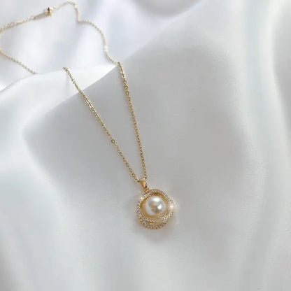 Pearl Bird’s Nest Necklace