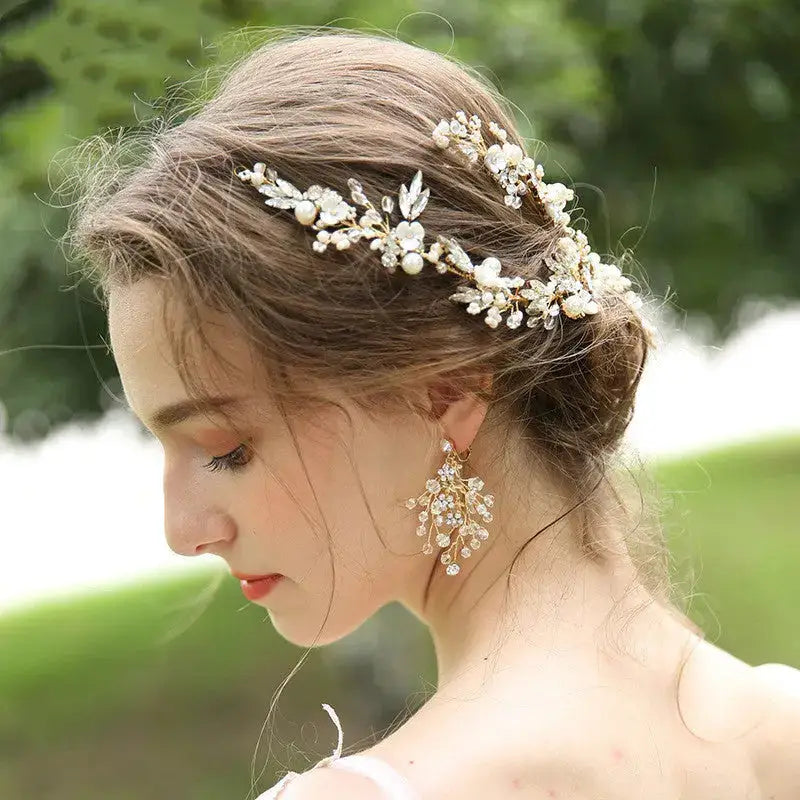 Pearl Elegance: Wedding Hair Clip - Accessories