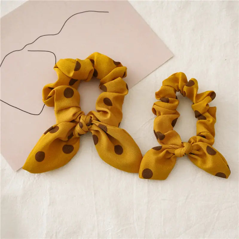 Rabbitry Twist Hair Tie Set - Yellow Accessories