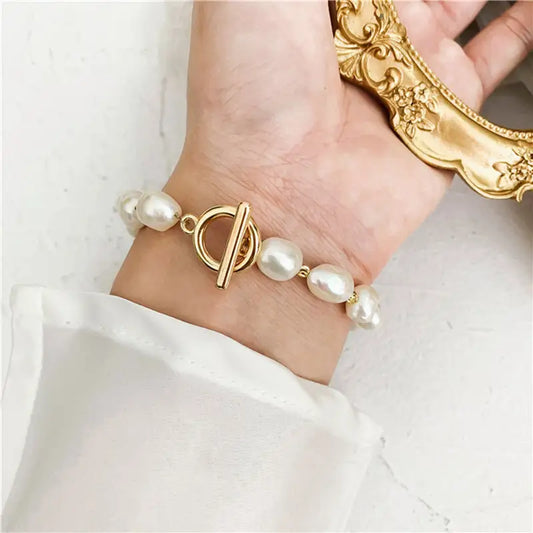 Radiant Pearl Orb Bracelet