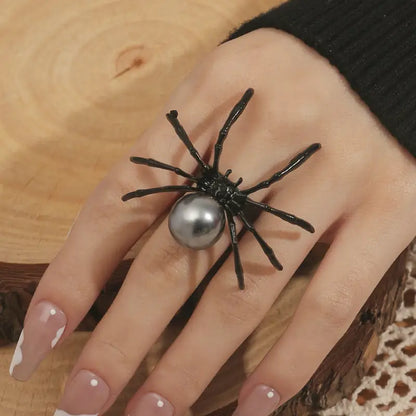 Shadow Weaver Spider Ring