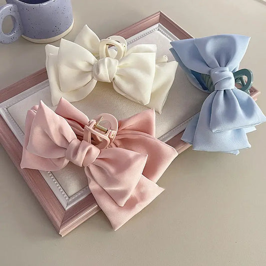 Simplicity Chic Ribbon Hair Claw - Accessories