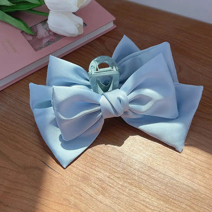 Simplicity Chic Ribbon Hair Claw - Blue Accessories