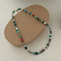 Vibrant Gemstone Delight Necklace